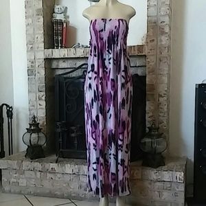 MAZIE C. Strapless Casual/Party Dress
